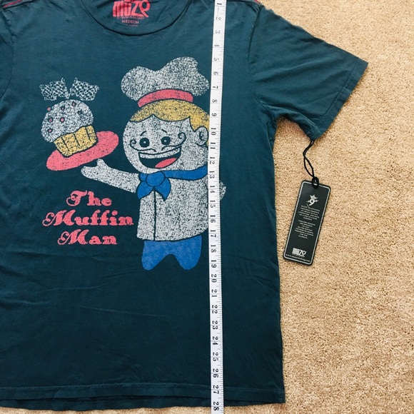 Muse Clothing The Muffin Man T-shirt Unisex Sz Med - Picture 7 of 16